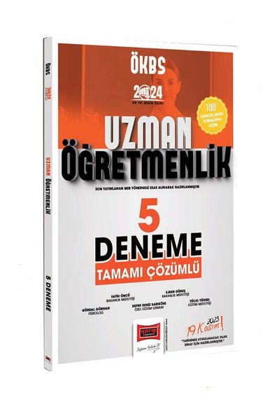 2024 Uzman Öğretmenlik 5 Deneme