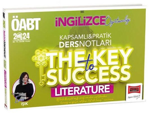 2024 ÖABT İngilizce Öğretmenliği The Key To Success Litarature Kapsamlı Ders Notları