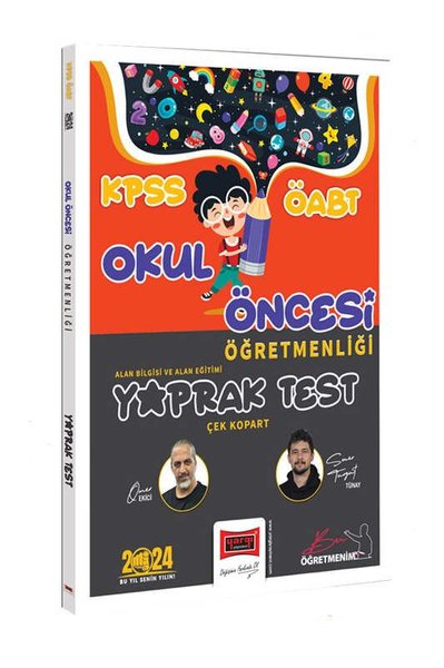 2024 ÖABT Okul Öncesi Öğretmenliği Yaprak Test (Alan Bilgisi ve Alan Eğitimi)