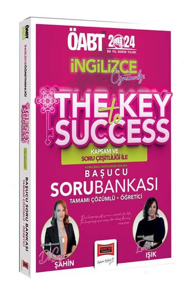 2024 ÖABT İngilizce Öğretmenliği The Key To Success Başucu Tamamı Çözümlü Soru Bankası