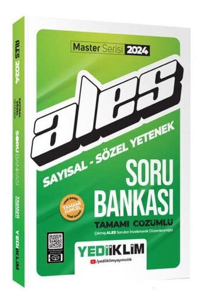 2024 ALES Sayısal - Sözel Yetenek Tamamı Çözümlü Soru Bankası