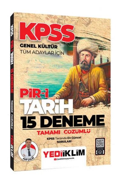 2024 KPSS Genel Kültür Tüm Adaylar İçin Pir - i Tarih Tamamı Çözümlü 15 Deneme