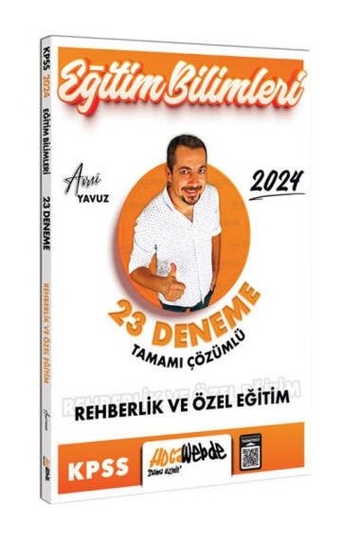 2024 KPSS Eğitim Bilimleri Rehberlik ve Özel Eğitim Tamamı Çözümlü 23 Deneme