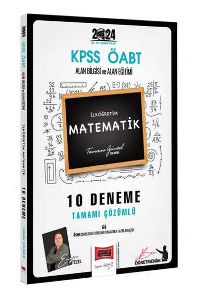 2024 ÖABT İlköğretim Matematik Öğretmenliği 10 Deneme