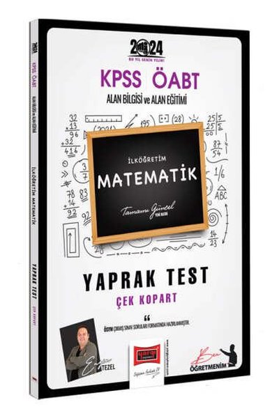 2024 ÖABT İlköğretim Matematik Öğretmenliği Yaprak Test