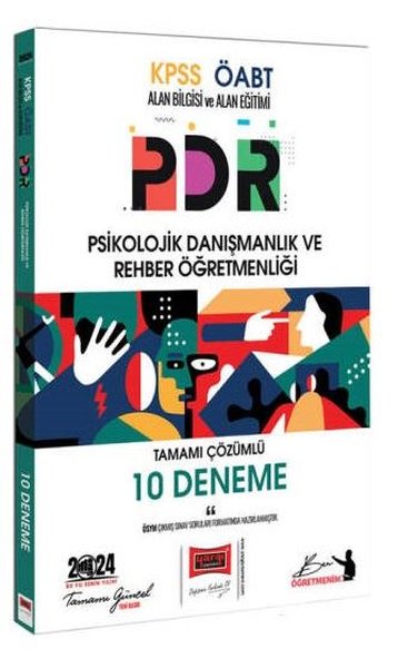 2024 ÖABT PDR Tamamı Çözümlü 10 Deneme Sınavı