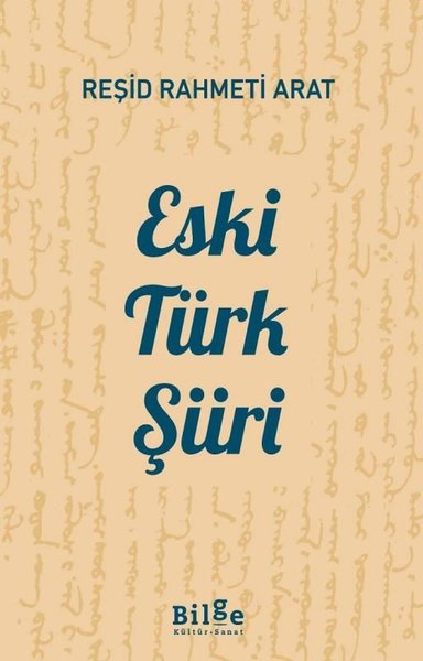 Eski Türk Şiiri