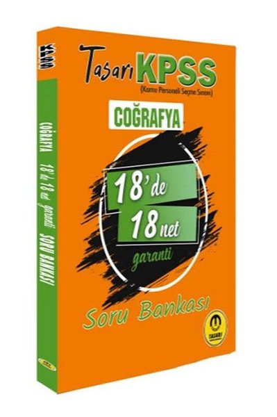 KPSS Coğrafya 18 de 18 Net Soru Bankası