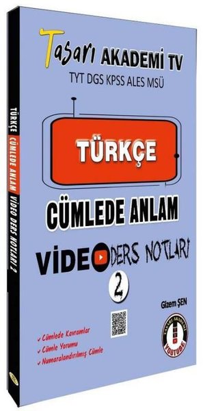 TYT DGS KPSS ALESS MSÜ Türkçe Cümlede Anlam Video Ders Notları