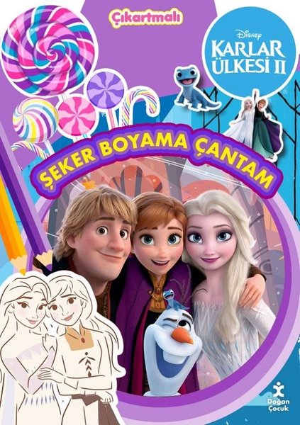 Disney Karlar Ülkesi 2 - Şeker Boyama Çantam - ...