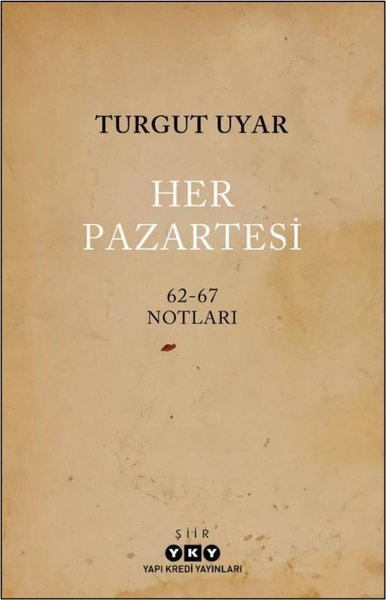 Her Pazartesi: 1962 - 67 Notları