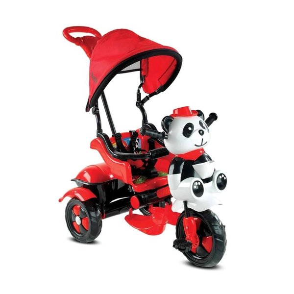 Babyhope Little Panda Bisiklet Kırmızı Siyah