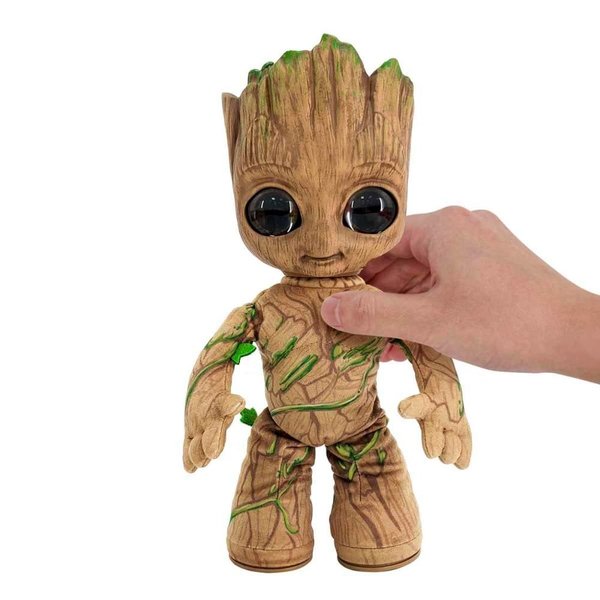 Marvel I Am Groot Groovin Groot Sesli ve Hareketli Peluş HJM23