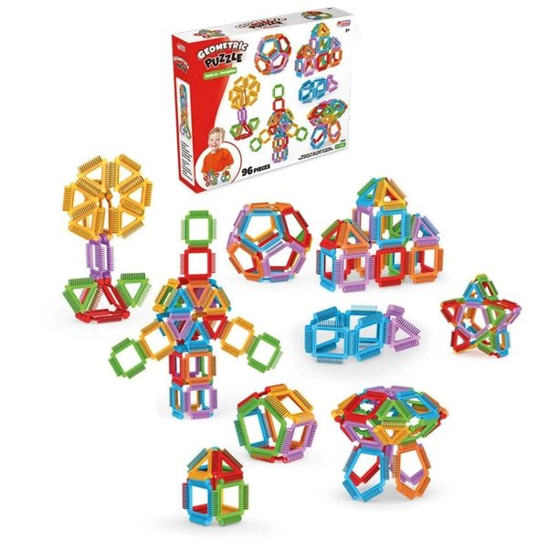 Dede Geometrik Puzzle 96 Parça