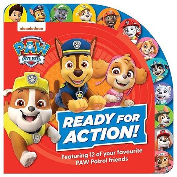 PAW Patrol Ready for Action! Tabbed Board Book