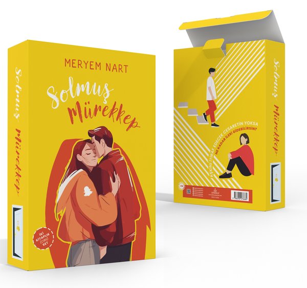 Solmuş Mürekkep Seti - 2 Kitap Takım - Kutulu