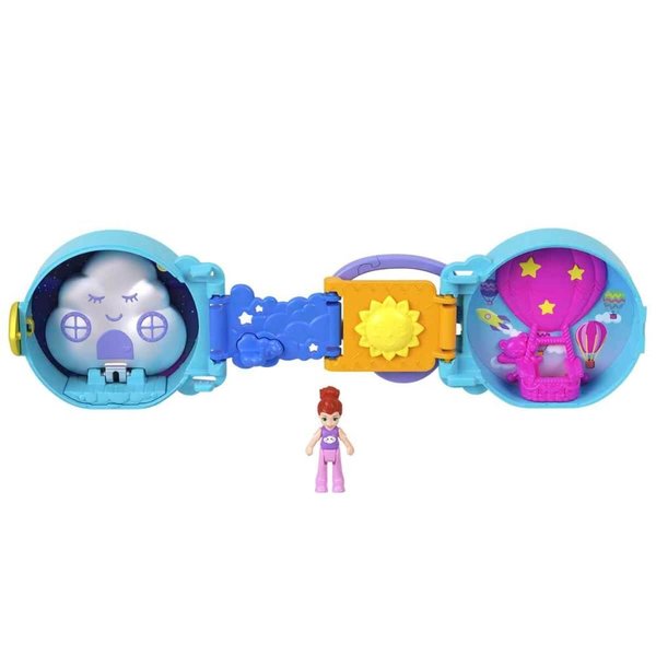 Polly Pocket Seyehat Eğlencesi Mini Oyun Seti HRD73 - Pembe