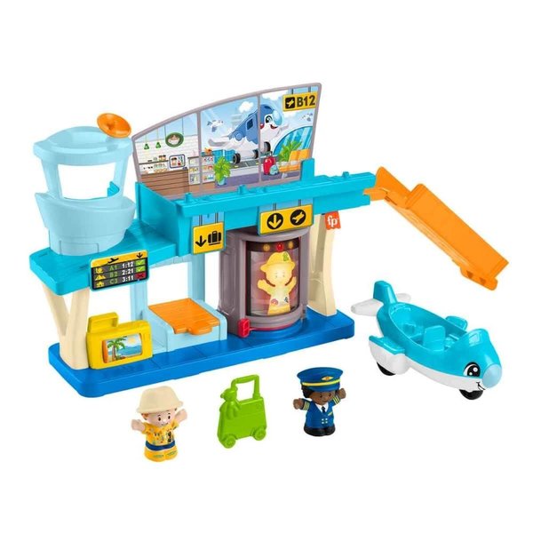 Fisher Price Little People Eğlenceli Havaalanı Oyun Seti HTJ26