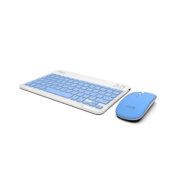 Inca IBK-562M Bluetooth Klavye & Mouse Set Mavi