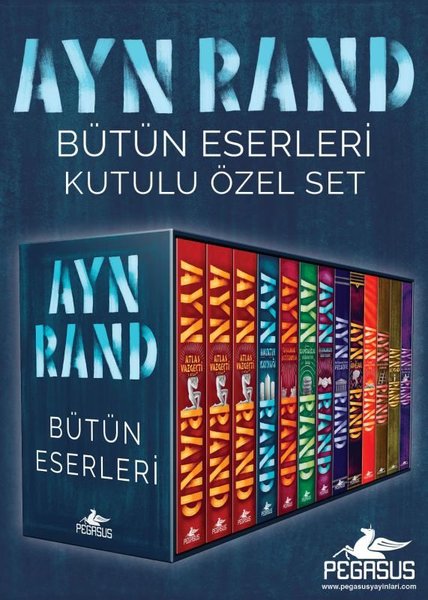 Ayn Rand Bütün Eserleri Kutulu Özel Seti - 13 K...