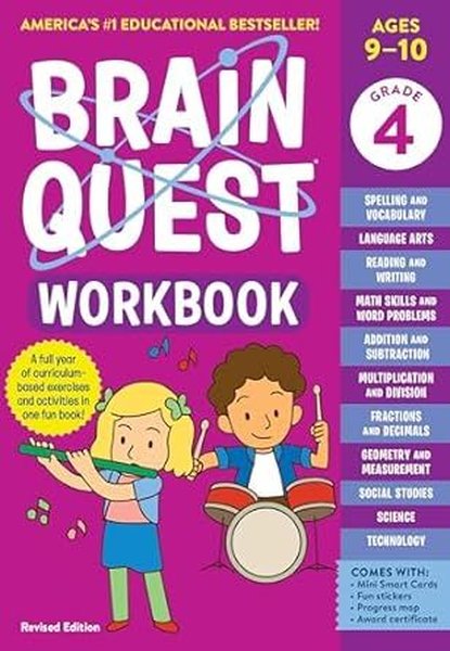 Brain Quest Workbook: 4th Grade