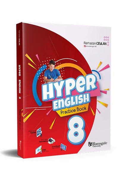 8. Sınıf Hyper English Practice Book (Quizzes & Dictionary)