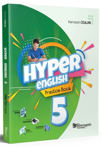 5. Sınıf Hyper English Practice Book (Quizzes & Dictionary)