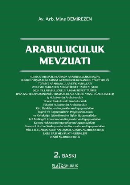 Arabuluculuk Mevzuatı