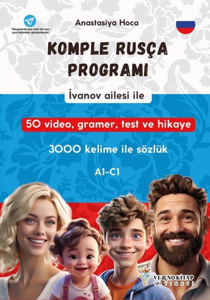 İvanov Ailesi İle Komple Rusça Programı (A1 - C...