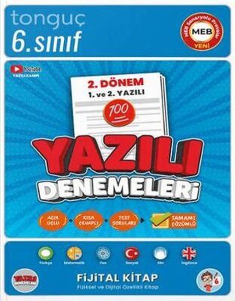 6. Sınıf Yazılı Denemeleri 2. Dönem 1 ve 2. Yazılı