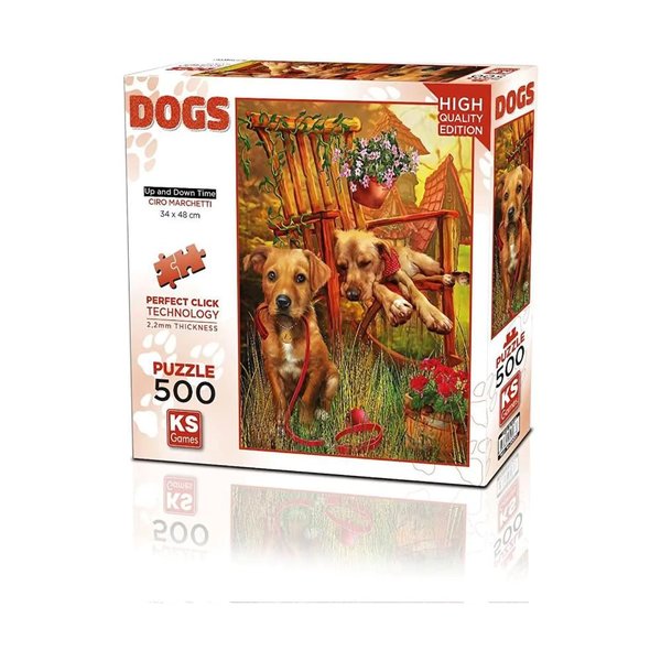 Ks Games 500 Parça Puzzle Up&Down Time