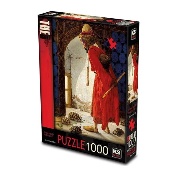 Ks Games 1000 Parça Puzzle KaplmbğaTerbyecsi