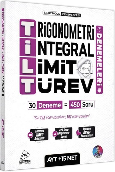 AYT TİLT Denemeleri Trigonometri İntegral Limit Türev 30'lu Deneme