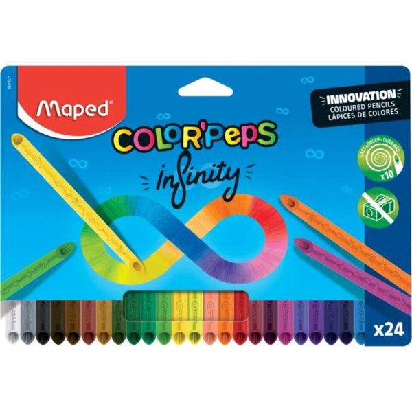 Maped Color'Peps Infınıty Kuru Boya 24'Lü