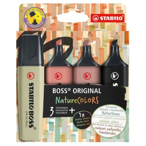 BOSS NatureCOLORS 4er s-y-k-g