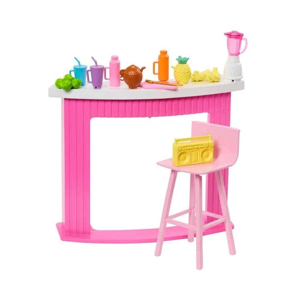 Barbie'nin İçecek Standı Aksesuarları HPT51 - Smoothie Bar