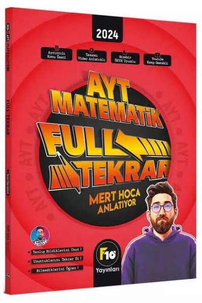 2024 Mert Hoca AYT Matematik Full Tekrar Video Ders Kitabı