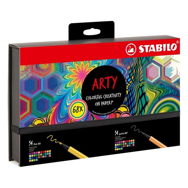 Stabilo Kreatif Set Arty 68li pen+point