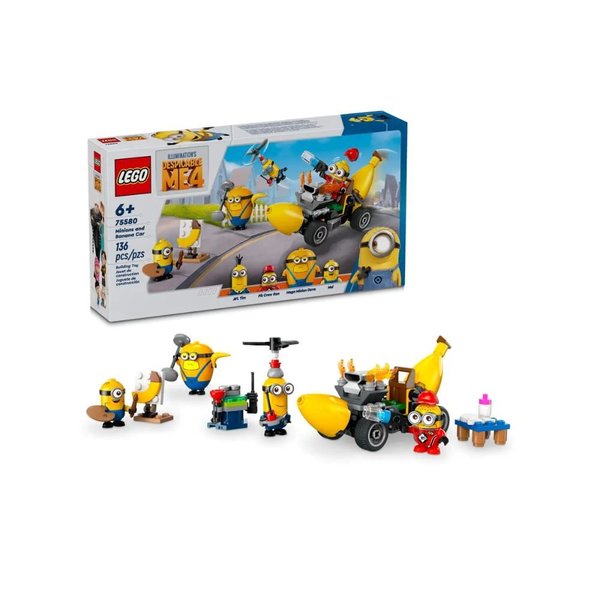 Lego Minyonlar ve Muz Arabası 75580