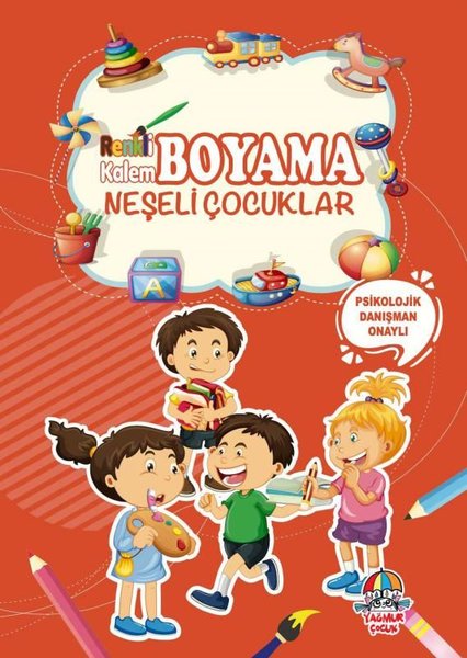 Renkli Kalem Boyama - Neşeli Çocuklar Psikolojik Danışman Onaylı