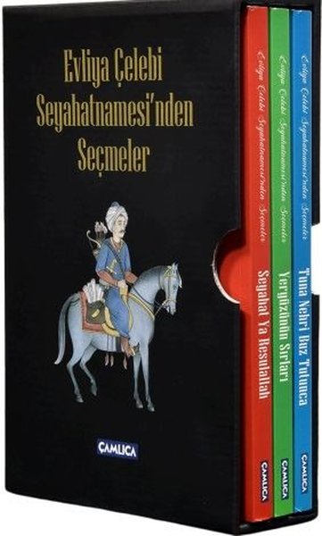 Evliya Çelebi Seyahatnamesi'nden Seçmeler Seti - 3 Kitap Takım