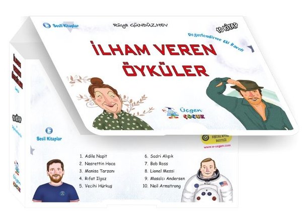 İlham Veren Öyküler Seti - 10 Kitap Takım