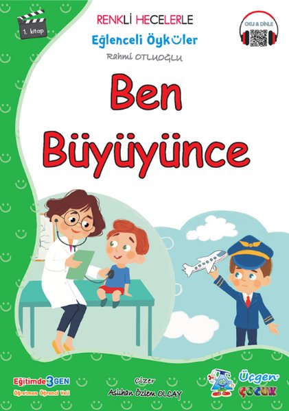 Renkli Hecelerle Eğlenceli Öyküler Seti - 10 Kitap Takım