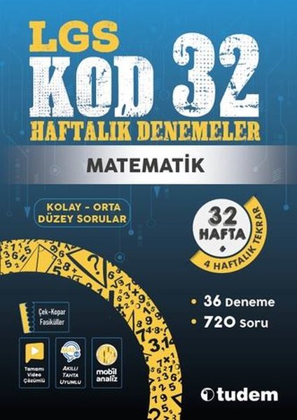 LGS Matematik Kod 32 - Haftalık Denemeler