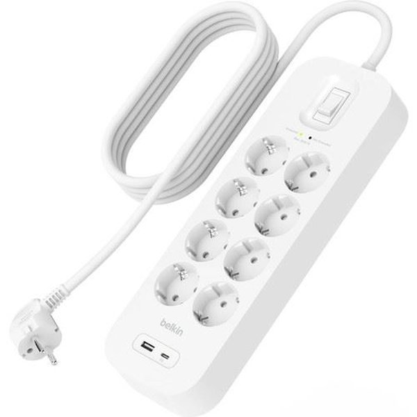 Belkin SRB003VF2M Usb-C-Usb-A 8x Akım Korumalı Priz 2 Metre