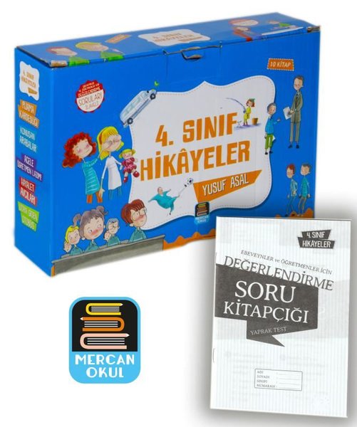 4. Sınıf Hikayeler Okuma Seti - 10 Kitap Takım