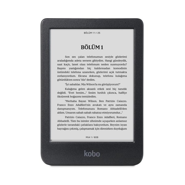 Kobo Clara BW 16 GB 6 E-Kitap Okuyucu