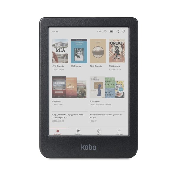 Kobo Clara Colour E-Kitap Okuma Cihazı Siyah