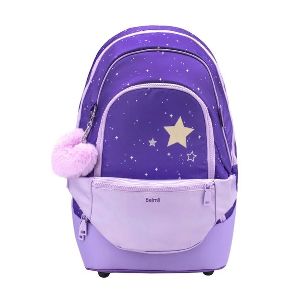 Belmil Purple Chic 2 in 1 Ortopedik Okul Çantası 338-84/P/1