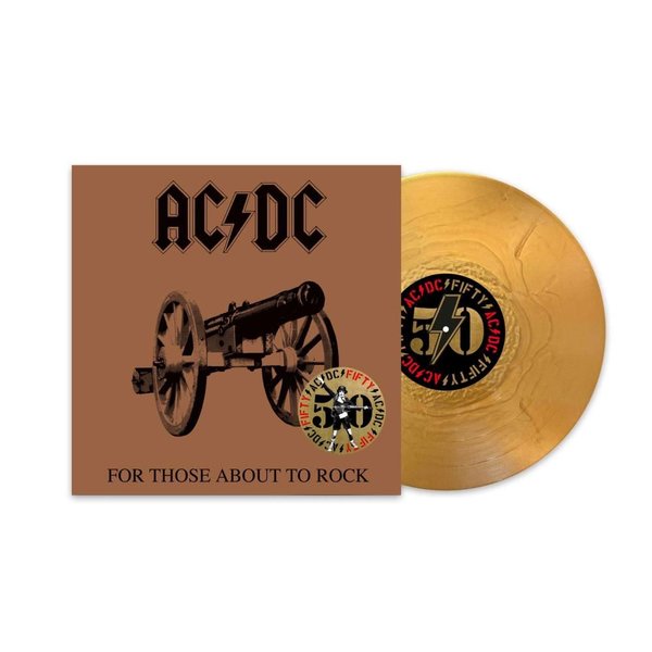 For Those About To Rock (Gold Nugget Vinyl) Plak